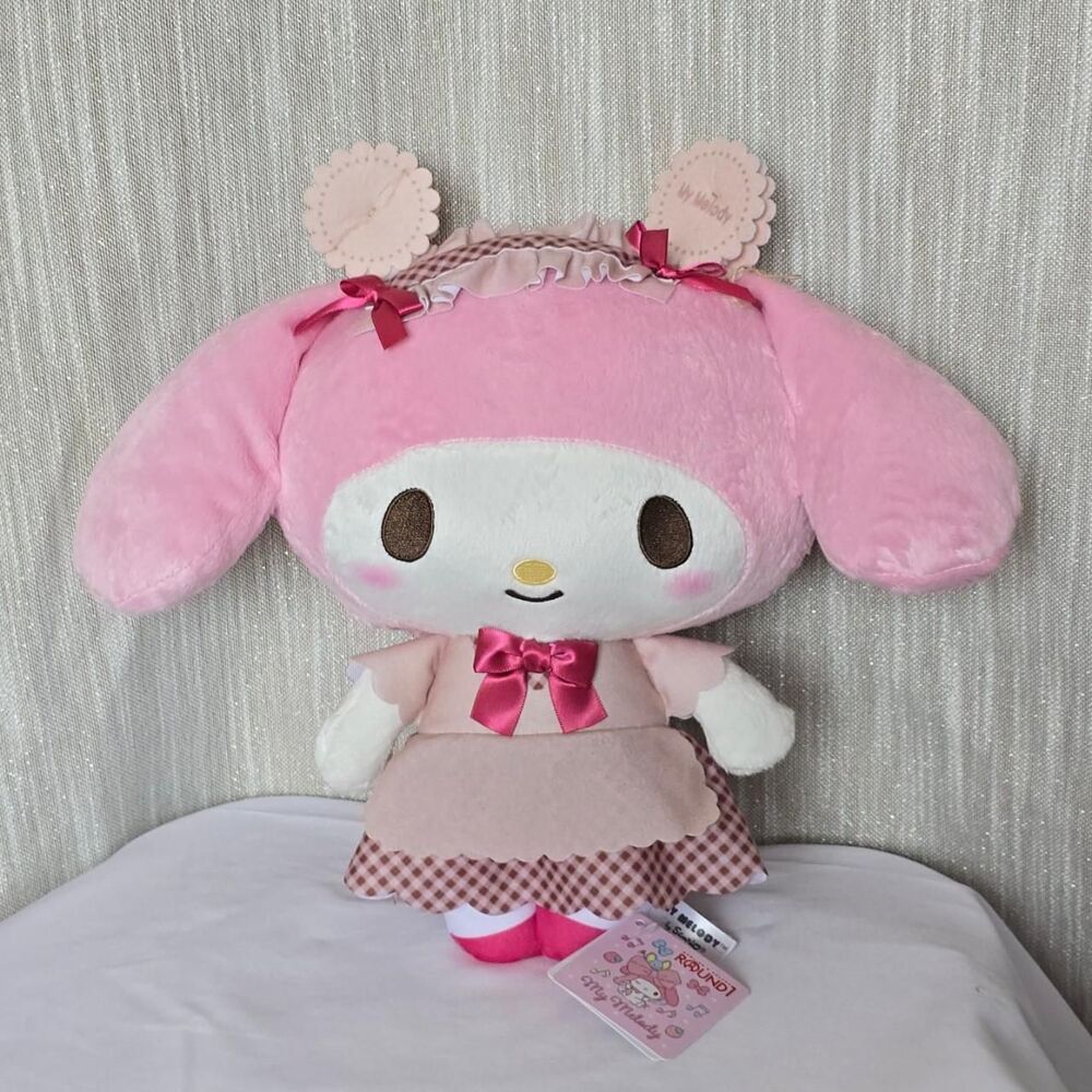 My Melody Cookie Café Maid Plush NWT